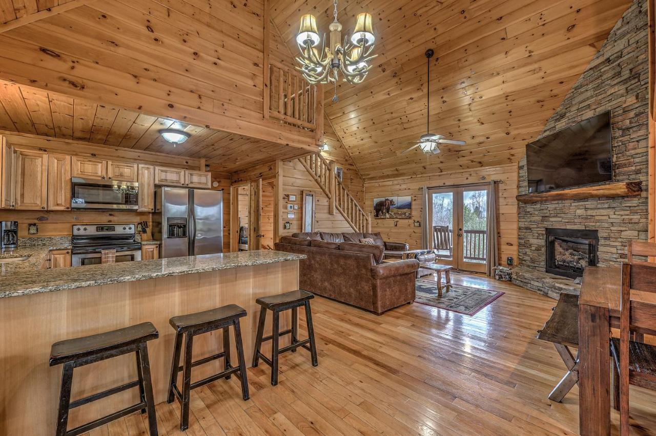 Cozy Blue Ridge Cabin In Heart Of The Mountains Villa Exterior photo