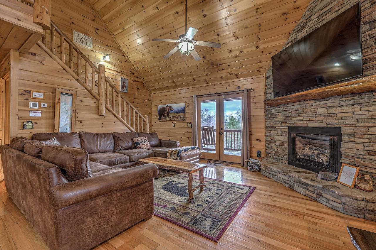 Cozy Blue Ridge Cabin In Heart Of The Mountains Villa Exterior photo